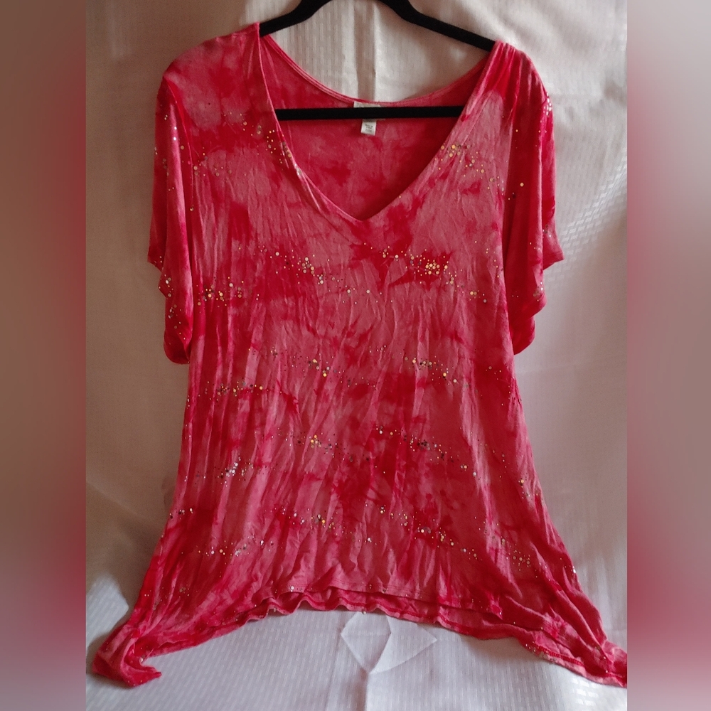 AVENUE womens plus size summer t shirt